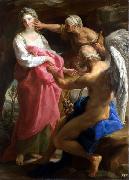 Pompeo Batoni Time orders Old Age to destroy Beauty USA oil painting artist